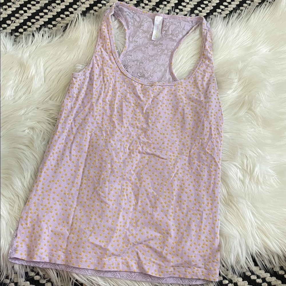 Jasmine & Ginger Lavender and Yellow Pajama Set - Picture 3 of 7